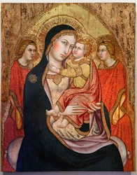 Madonna en Kind met Engelen