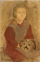 Meisje met een hond