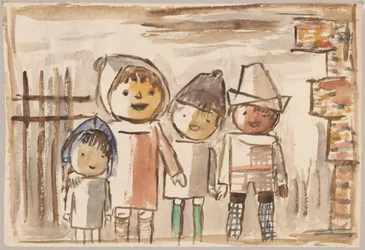 Lachende kinderen