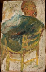 Schets van een mannelijke figuur