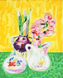 Lente-bloemstilleven