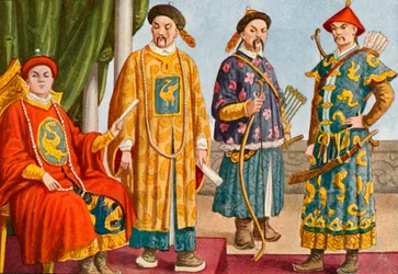 Chinese kostuums - Keizer, Mandarijn en Militaire Mandarijn