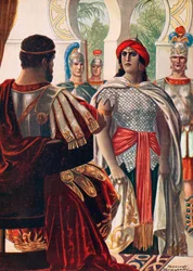 Zenobia in de aanwezigheid van Aurelianus