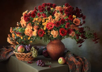 Levendig herfststilleven