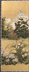 Bloemen en vlinders