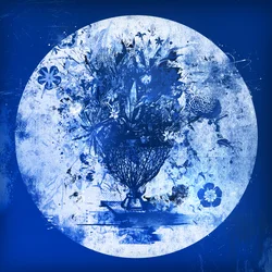Boeket in blauw II