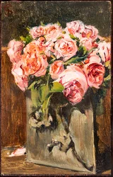 Vaas met rozen