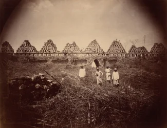 El Palacio de las Palomas, Uxmal (Het Paleis van de Duiven, Uxmal),1893 (foto)