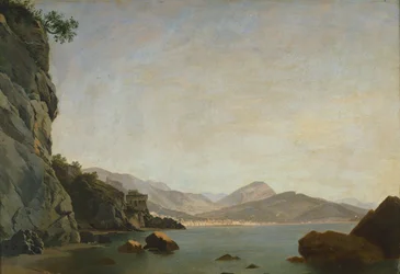 Uitzicht op de Golf van Salerno