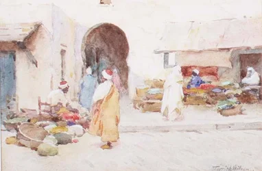 Fruithandelaren, Kairouan