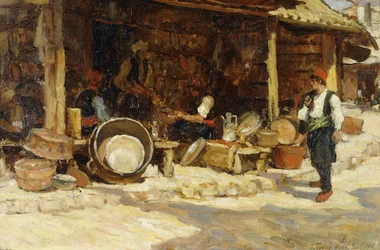 Metaalarbeiders, Sarajevo, Bosnië