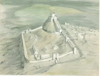 Launceston Castle, Weston Road, Launceston, Cornwall, 1980-1989