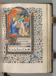 Getijdenboek (Gebruik van Parijs): Fol. 67r, Aanbidding van de Wijzen