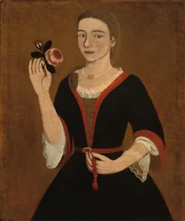 Juffrouw Van Alen, ca.1735 (olieverf op doek)