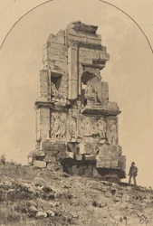 Monument van Philopappos, 1890
