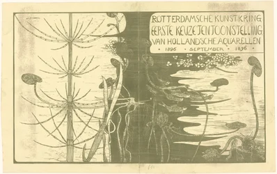 Catalogusomslag met waterplanten