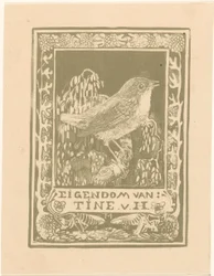 Ex libris van Tine van Hoytema