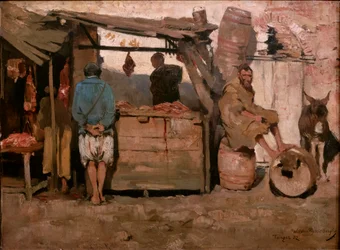 Slagerij in Tanger