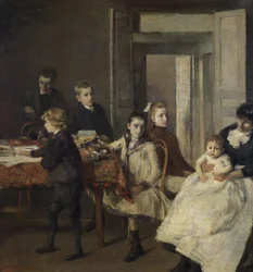De kinderen van François Van Rysselberghe