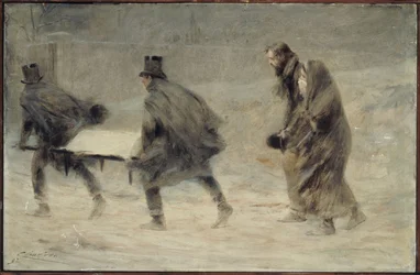 De begrafenis