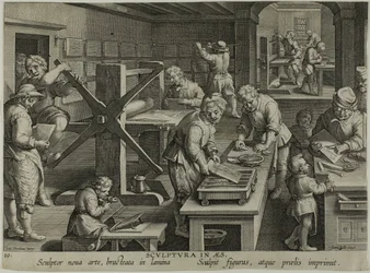 De uitvinding van de kopergravure