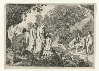 Diana ontdekt de zwangerschap van Callisto