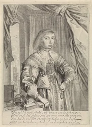 Portret van Anna Maria van Schurman