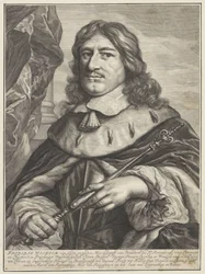 Portret van Frederik Willem van Brandenburg