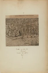 De Iss qui Acciderunt in Reditu Post Comestum Illud Mancipium. (uit boek, Americae, deel drie)