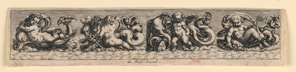 Decoratief Paneel: Zeemonsters