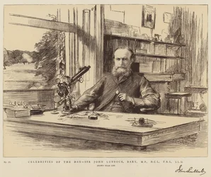 Beroemdheden van de dag, Sir John Lubbock, Baronet, MP, DCL, FRS, LLD