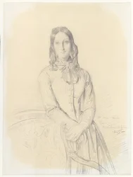 Portret van Madame Gabrielle Marcotte de Quivières