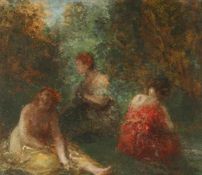 De baders, c.1871-74