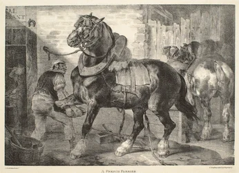 Een Franse hoefsmid