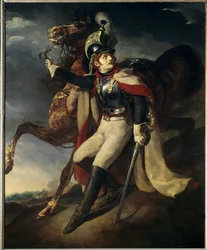 Gewonde kurassier