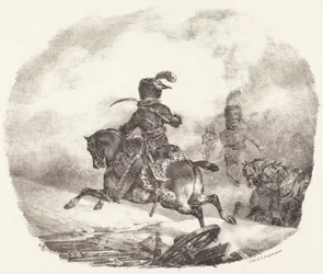 Officier van de lichte artillerie van de keizerlijke garde (Officier d