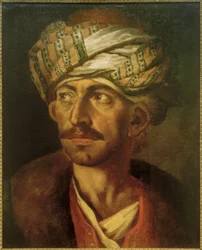 Mannelijk portret (vermoedelijk Mustafa)