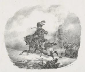 Officier bij de lichte artillerie van de Keizerlijke Garde (Light Artillery Officer of the Imperial Guard)