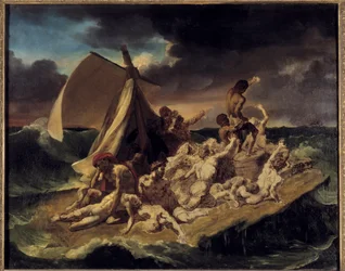 Het vlot van de Medusa (schets)