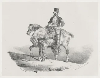 Een postiljon of De twee ingespannen paarden (A Postilion or The Two Harnessed Horses)