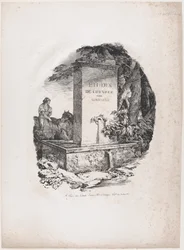 Waterbak, titelpagina van „Studies of Horses“ (Études de Chevaux)