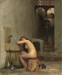 Rust in het bad, 1888