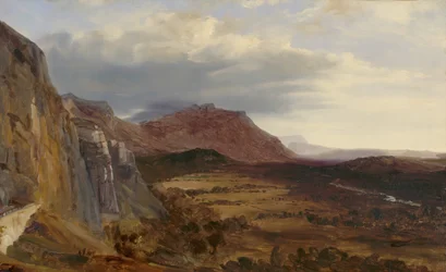 Uitzicht op Saleve, nabij Genève, 1834
