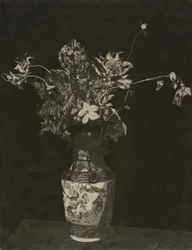 De doodsstrijd van de bloemen (zwart-witversie)