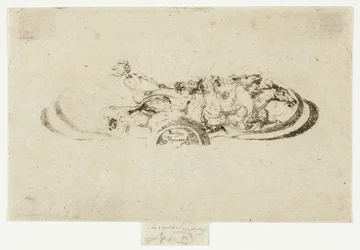 Phaeton, studie voor decoratie van een lijst