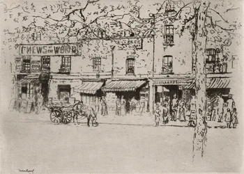 De straat, Chelsea Embankment