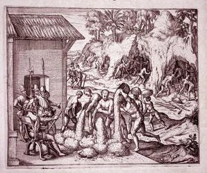 Geschiedenis van Amerika: de Spanjaarden exploiteren de goudmijnen