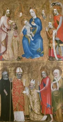 Votiefschilderij van Aartsbisschop Jan Ocko van Vlasim
