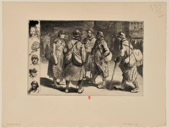 [Militairen met verlof, nr. 1]