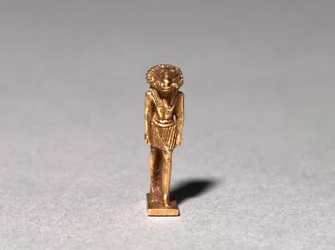 Amulet van een ramshoofdige godheid, 22e Dynastie of later, ca. 945-715 v.Chr.